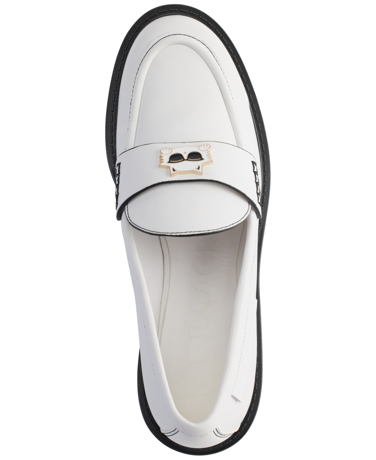 Karl Lagerfeld Paris Women's Riya Signature-Band Loafers