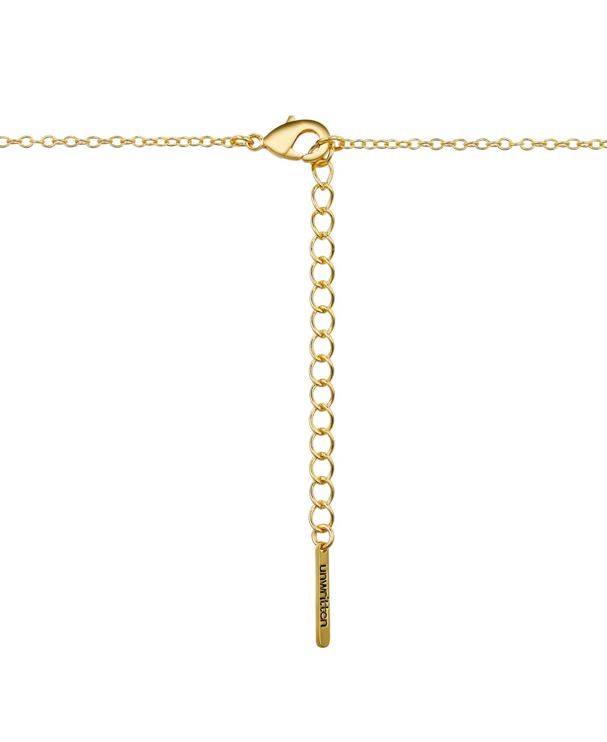 Shop Unwritten Crystal Amethyst Evil Eye Pendant Necklace In Gold