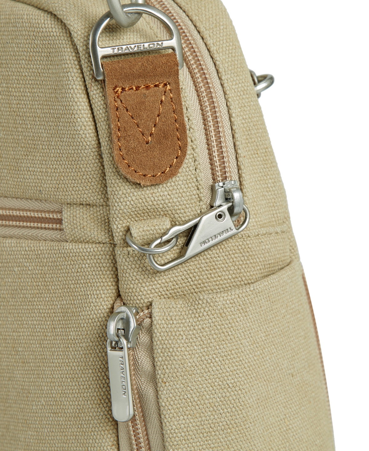 Shop Travelon Anti-theft Heritage Tour Bag In Natural