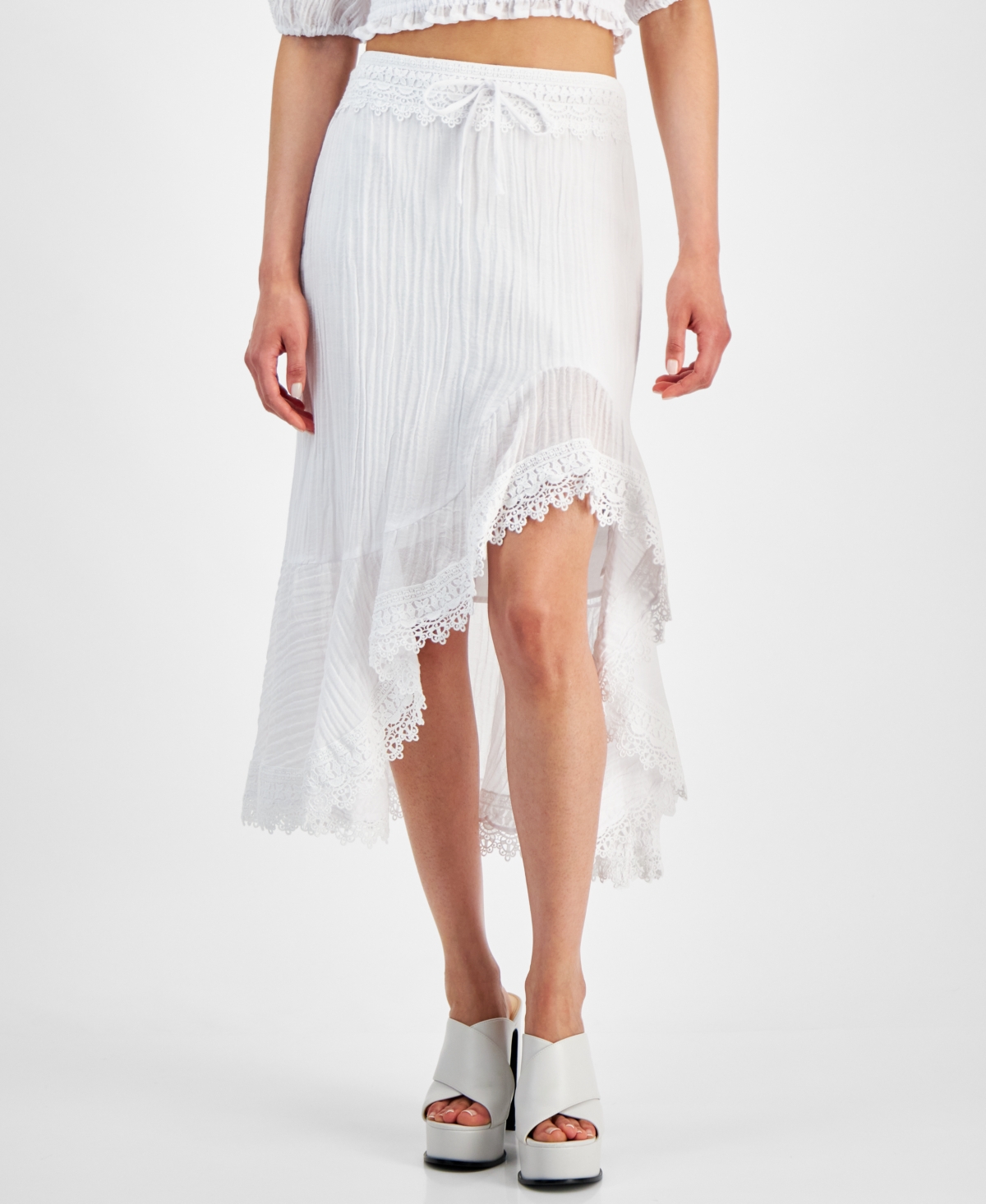 Guess Women's Dyana Gauze Skirt