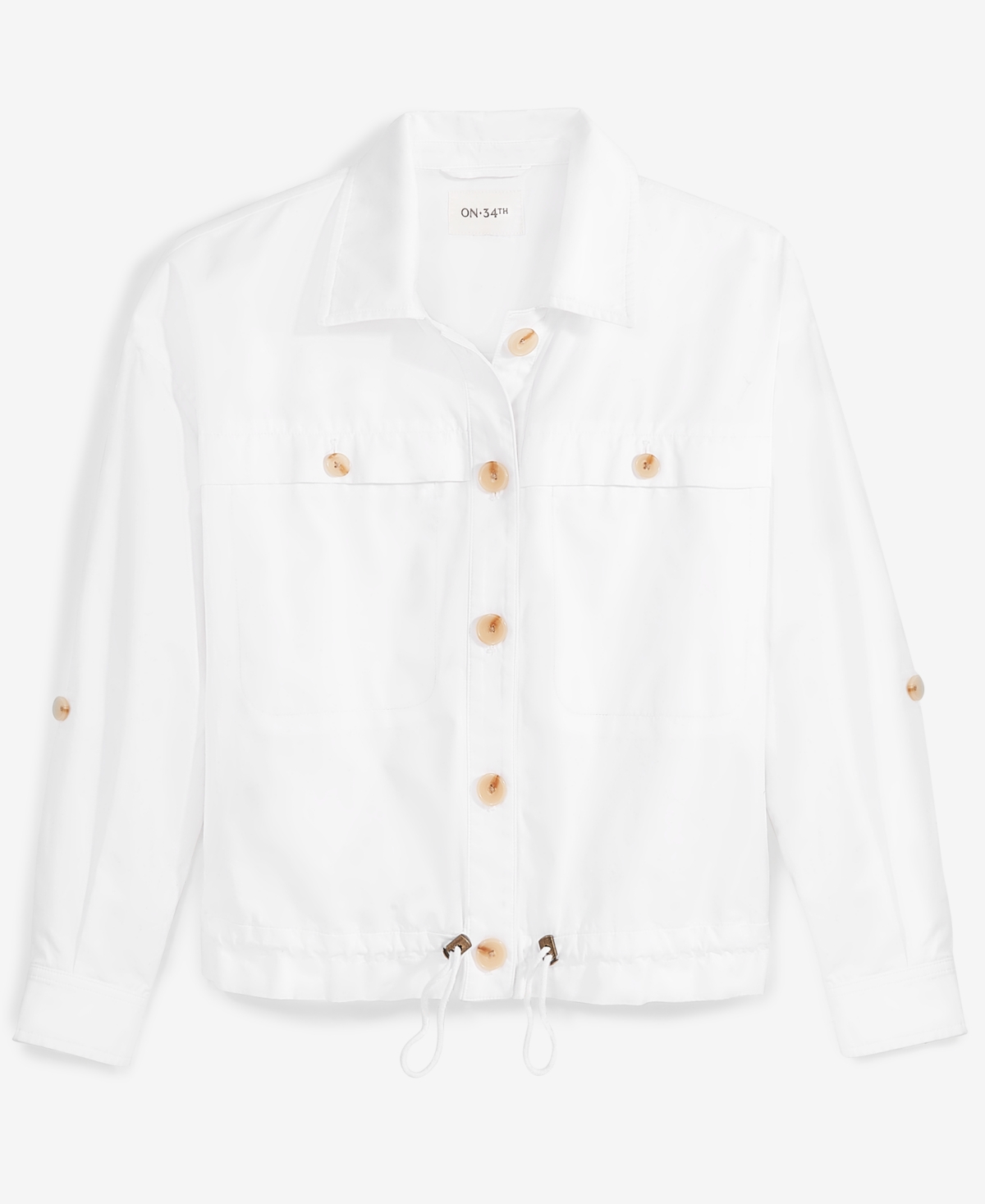 On 34th Women's Short Utility Jacket, Created for Macy's