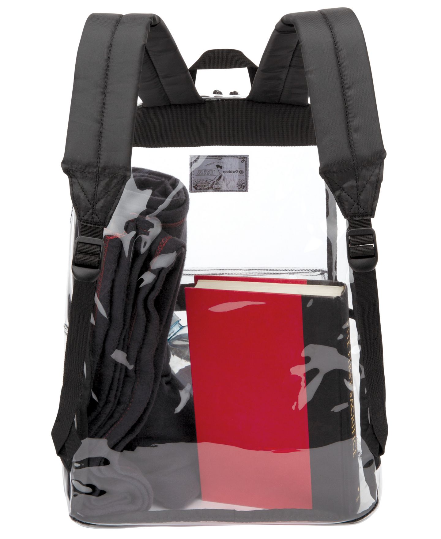 Сумки Outdoor Products Clear Pass Day Pack, цвет: Чёрный — фото 4