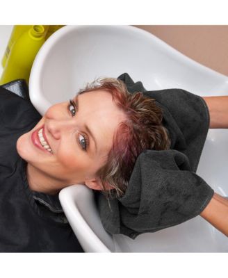 Bleach-Safe Cotton Salon Towels (12 Pack), Full Size 16x28 in., Solid Color, Absorbent Hair Drying Towel, Perfect for Salon and Spa