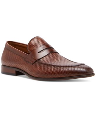 Steve Madden - Men's Josiah Moc-Toe Penny Loafer Dress Shoe