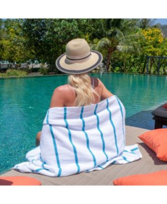 Las Rayas Cotton Beach Towels, 4-Pack, 30" x 60"