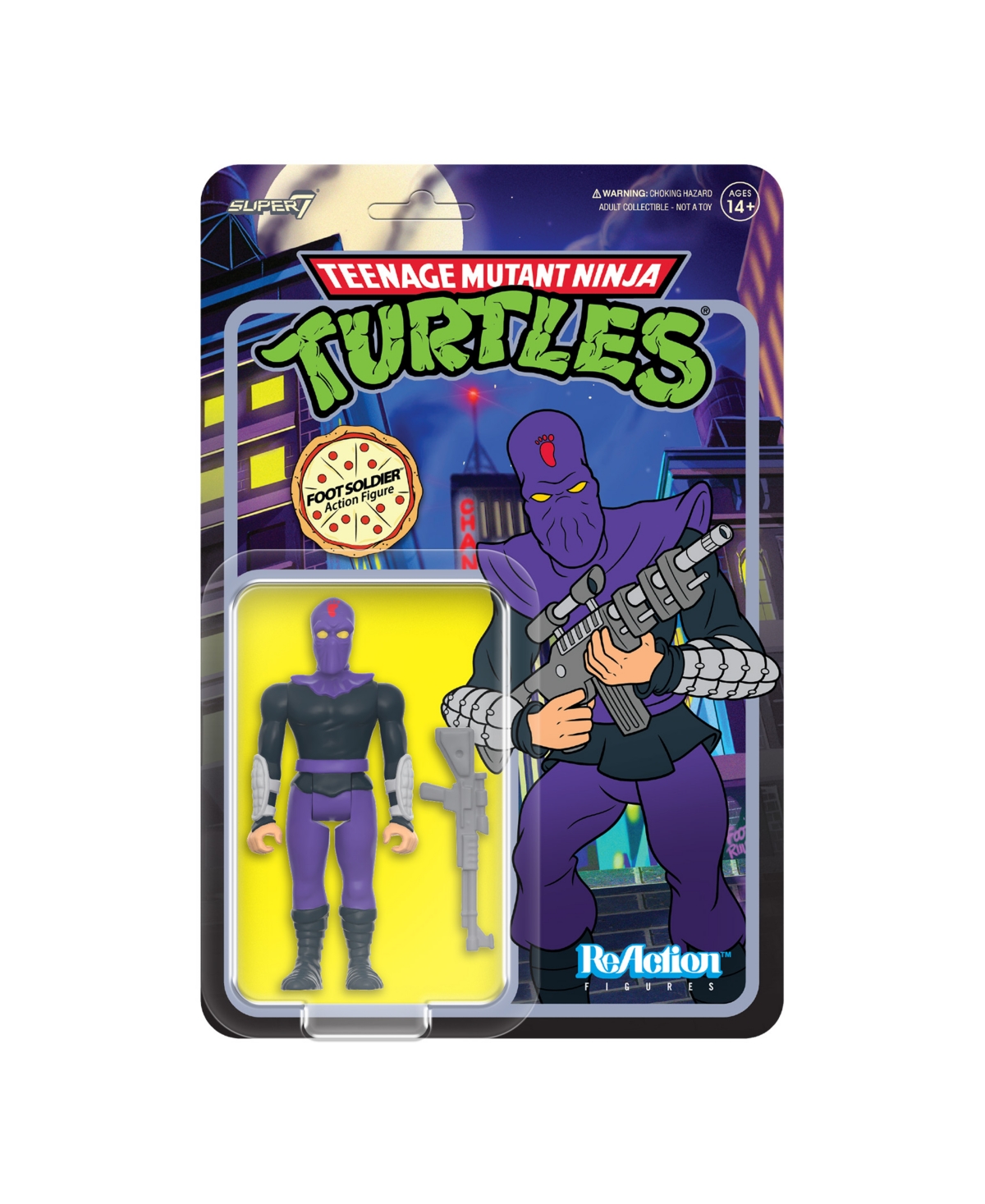 Super 7 Teenage Mutant Ninja Turtles Reaction Figures Wave 08 In No Color
