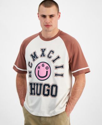 Hugo Boss - Men's Nacamos 10257318 01 Logo Graphic T-Shirt