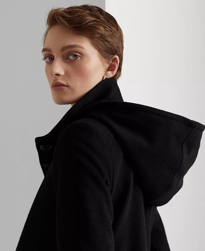 Women's Icon Hooded A-Line Coat - thumbnail 3
