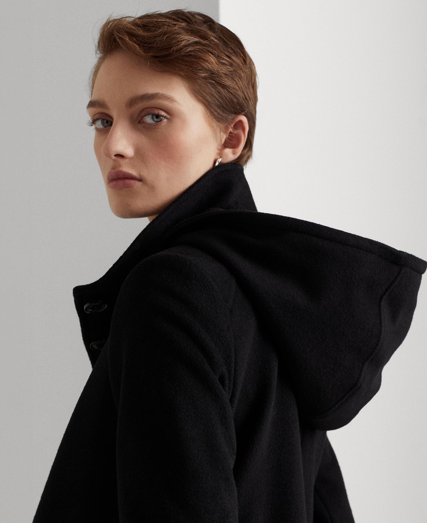 Women's Icon Hooded A-Line Coat