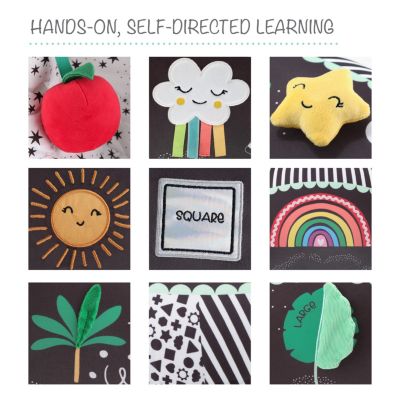 Montessori Play Ring for Babies, Activity Center for Baby & Sensory Center for Sitting Up