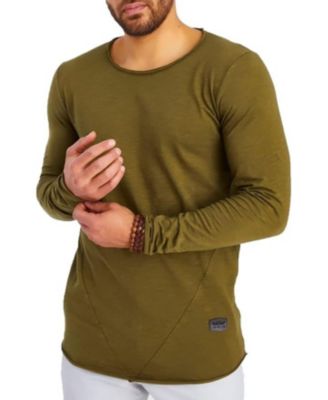 Men's Slim Fit CrewNeck Long T-Shirt | Classic Stylish Longsleeve Round Neck