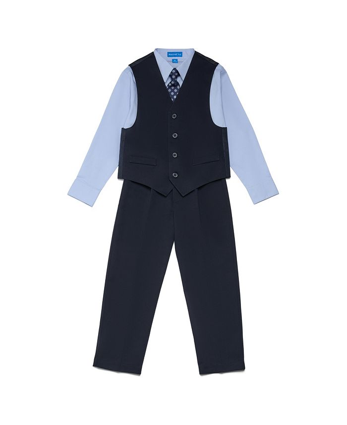 Haggar Boys 4 Piece Vest Set Macy's