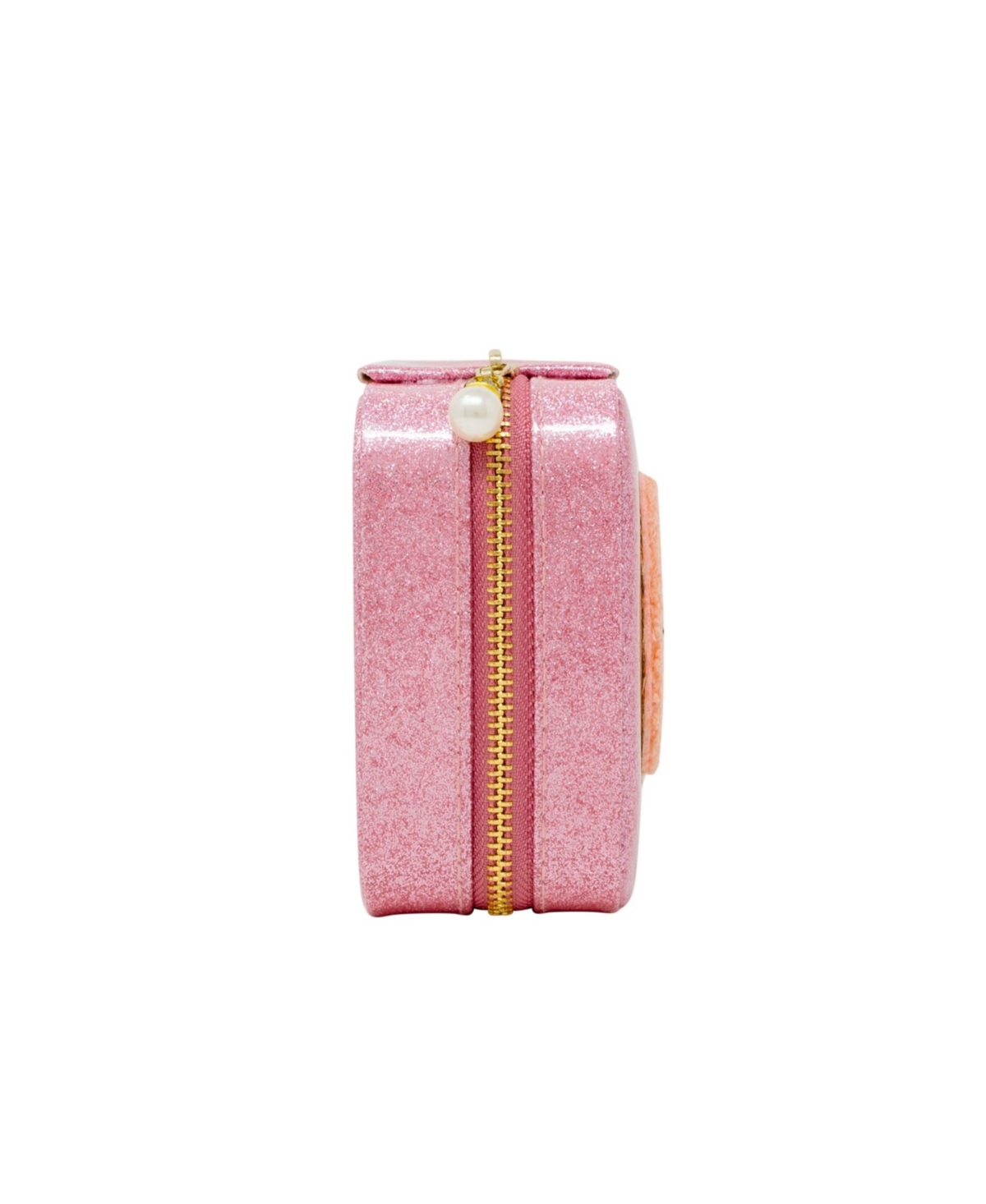 Tiny Treats + Zomi Gems Girls Happy Face Sparkle Jewelry Box,- Pink