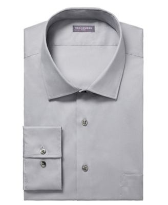 Big Men's Ultra Wrinkle Free Solid Dress Shirt