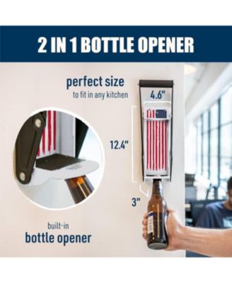 16 oz. Metal Can Crusher: Heavy-Duty Wall-Mounted Recycling Smasher