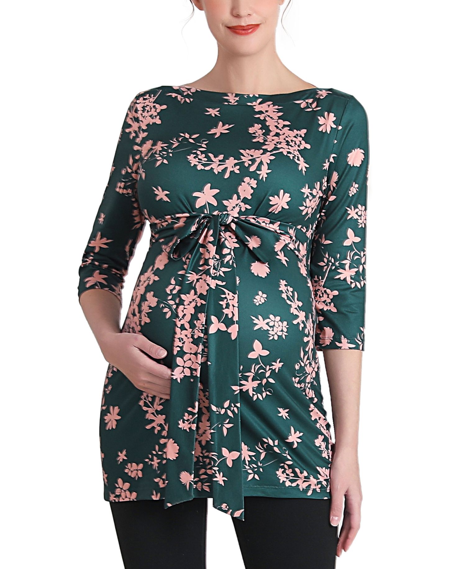 Maternity Aaira Boat Neck Top
