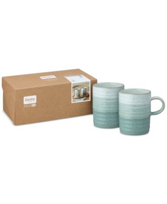 Kiln Ridged Mugs, Set of 2