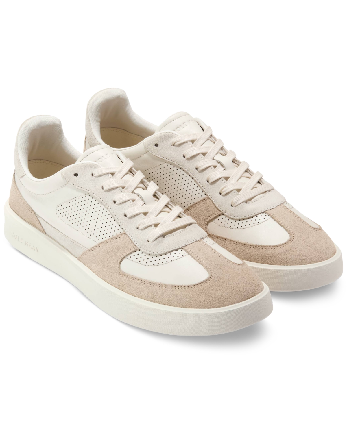 Cole Haan Men's Grand Crosscourt Modern Turf Sneaker -sesame/ivory