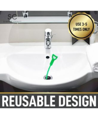 20-Inch Plumbing Snake Drain Clog Remover - 5 Pack