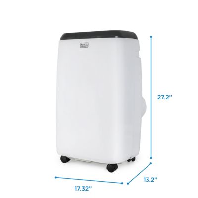 BLACK+DECKER Portable Air Conditioner, 5,000 BTU SACC/CEC (8,000 BTU ASHRAE 128) for Rooms Up To 350 Sq. Ft.