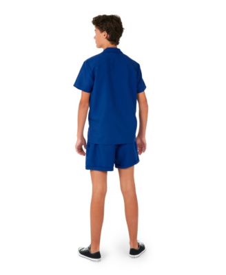 Big Boys 2 Pc Summer Shirt and Shorts Set