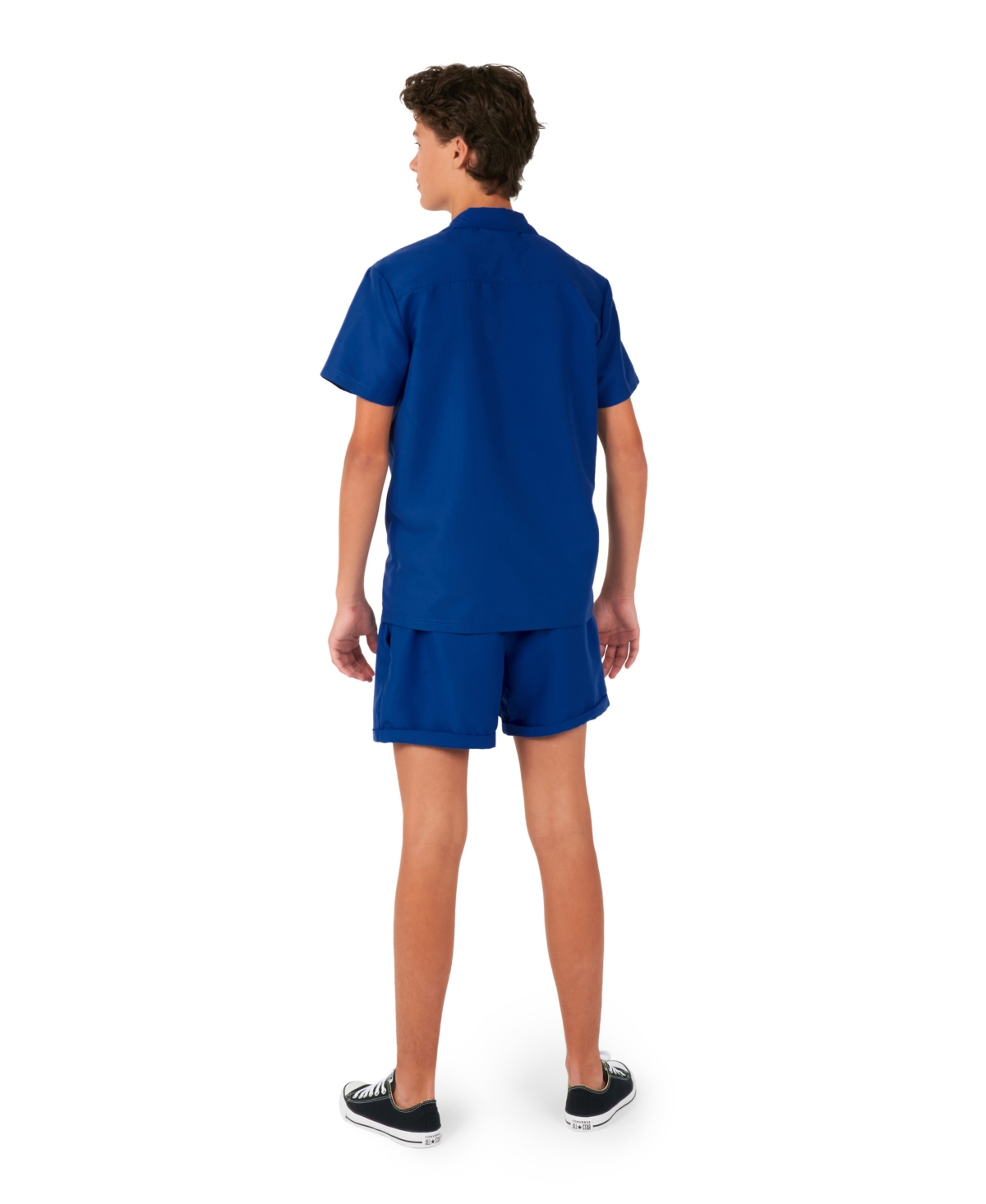 Shop Opposuits Big Boys 2 Pc Summer Shirt And Shorts Set In Navy