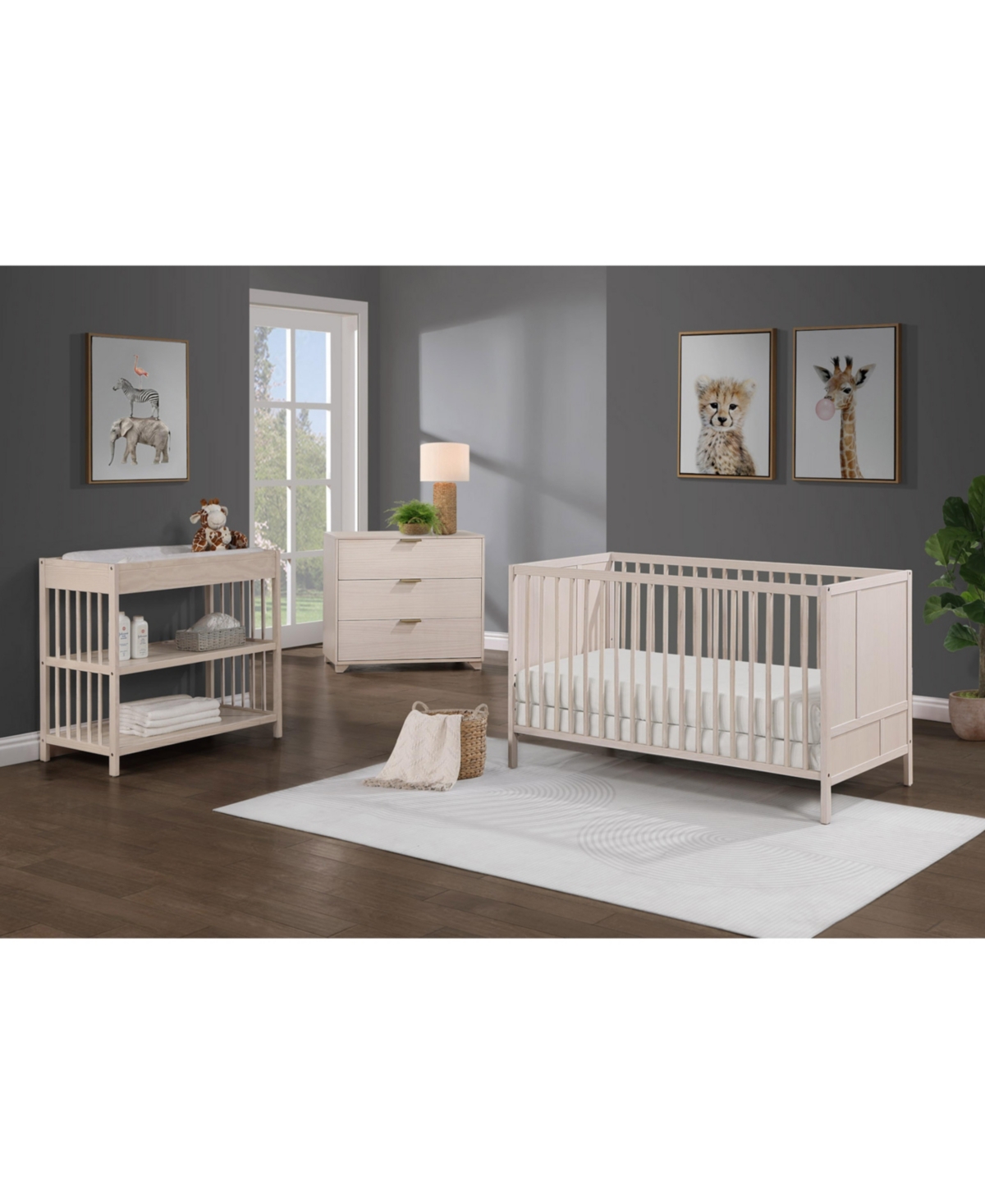 Suite Bebe Pixie Changing Table in Washed Natural
