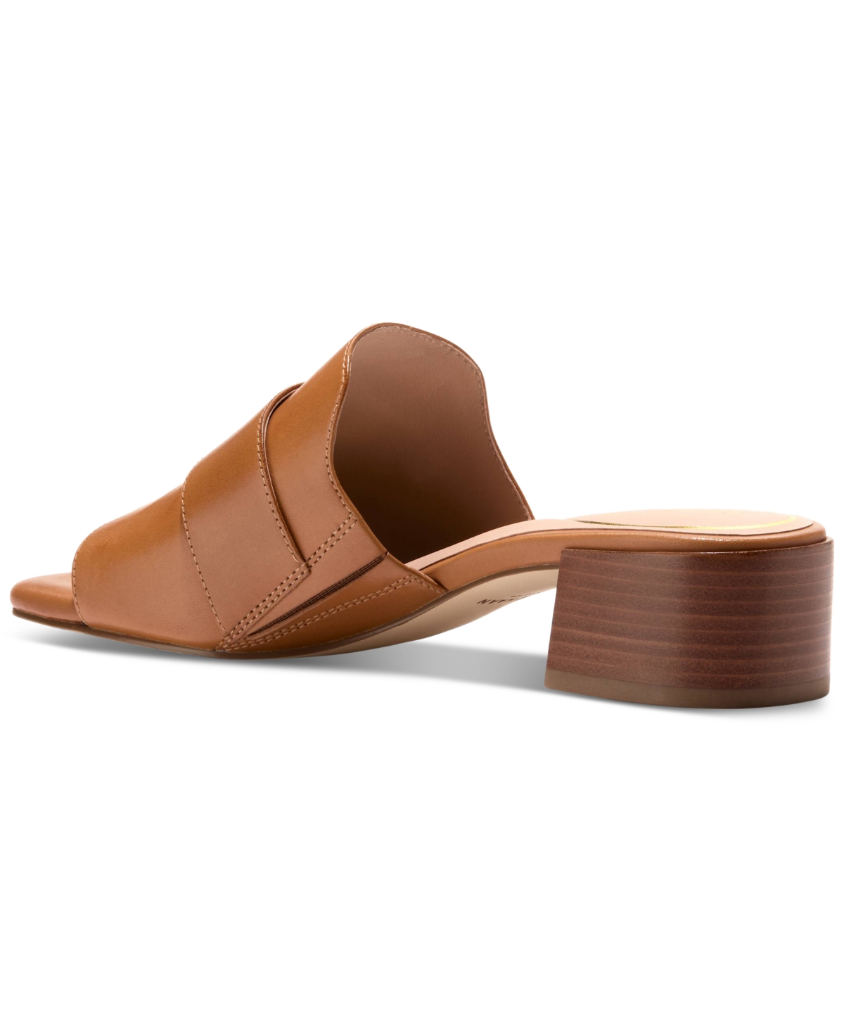 Shop Cole Haan Women's Crosby Slide Dress Sandals In Pecan Leather