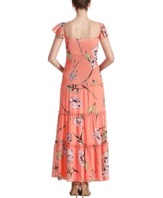 Maternity Addy Smocked Maxi Dress