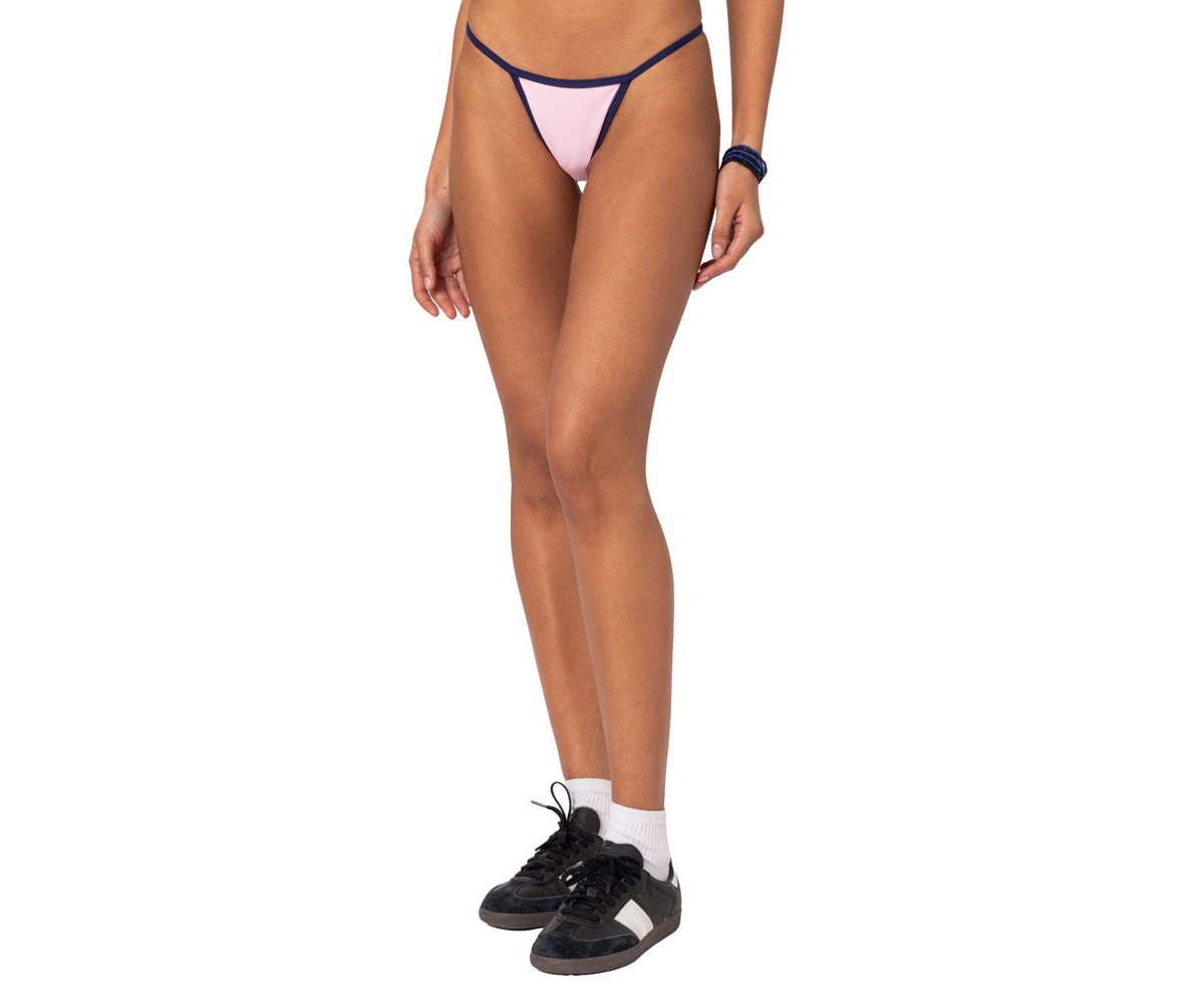 Edikted Women's International Girl Bikini Bottom - Light-pink