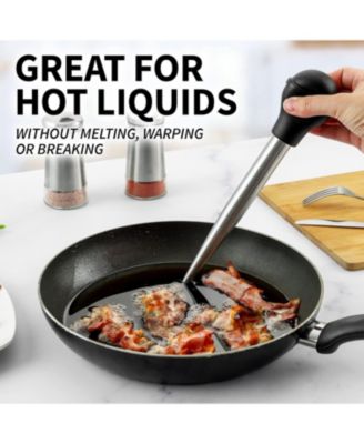 Stainless Steel Turkey Baster Syringe with Silicone Suction Bulb