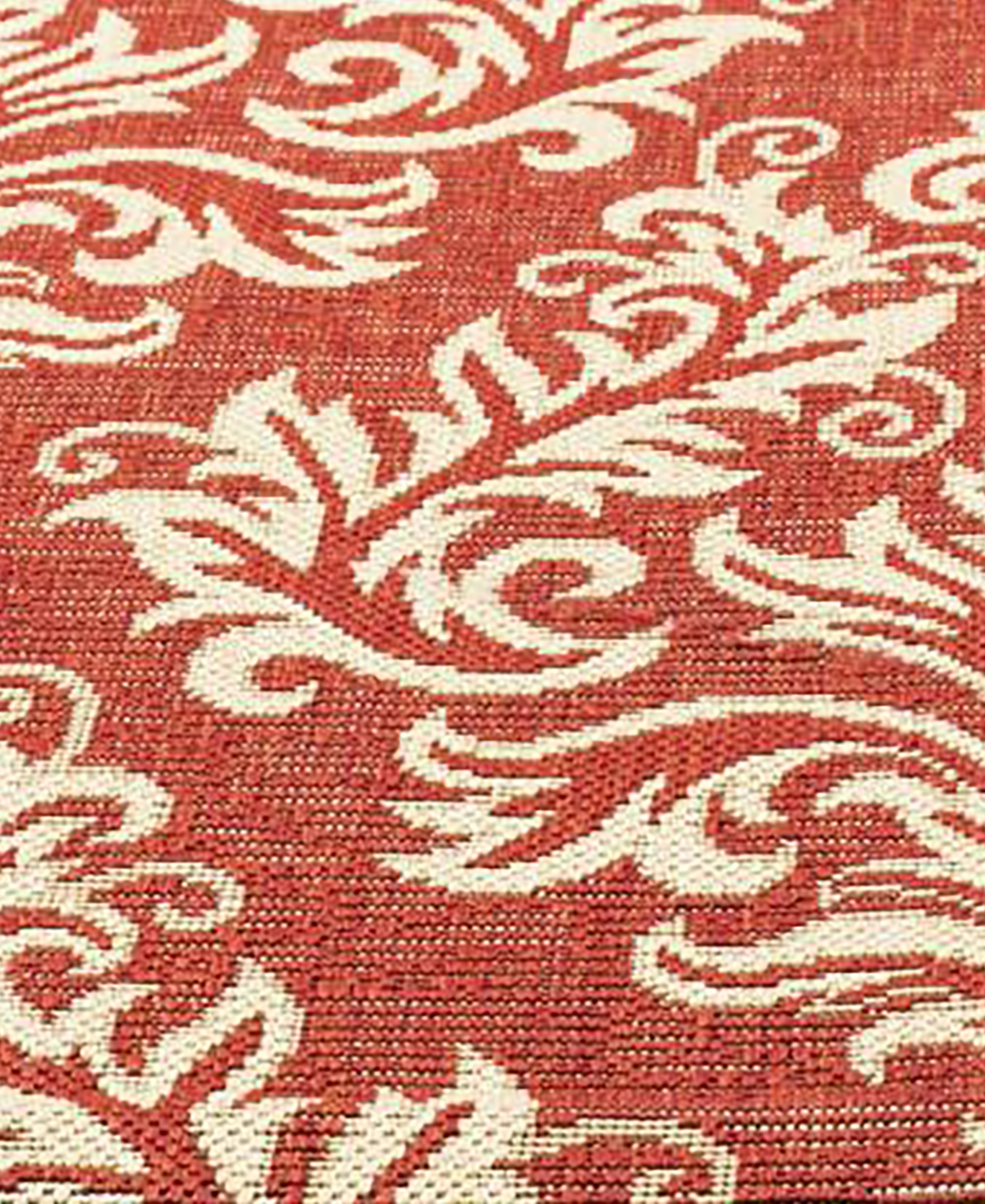 Safavieh Courtyard CY6930 Red and Creme 8' x 11' Outdoor Area Rug