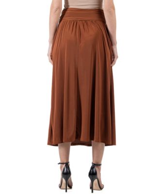 Foldover Maxi Pocket Skirt