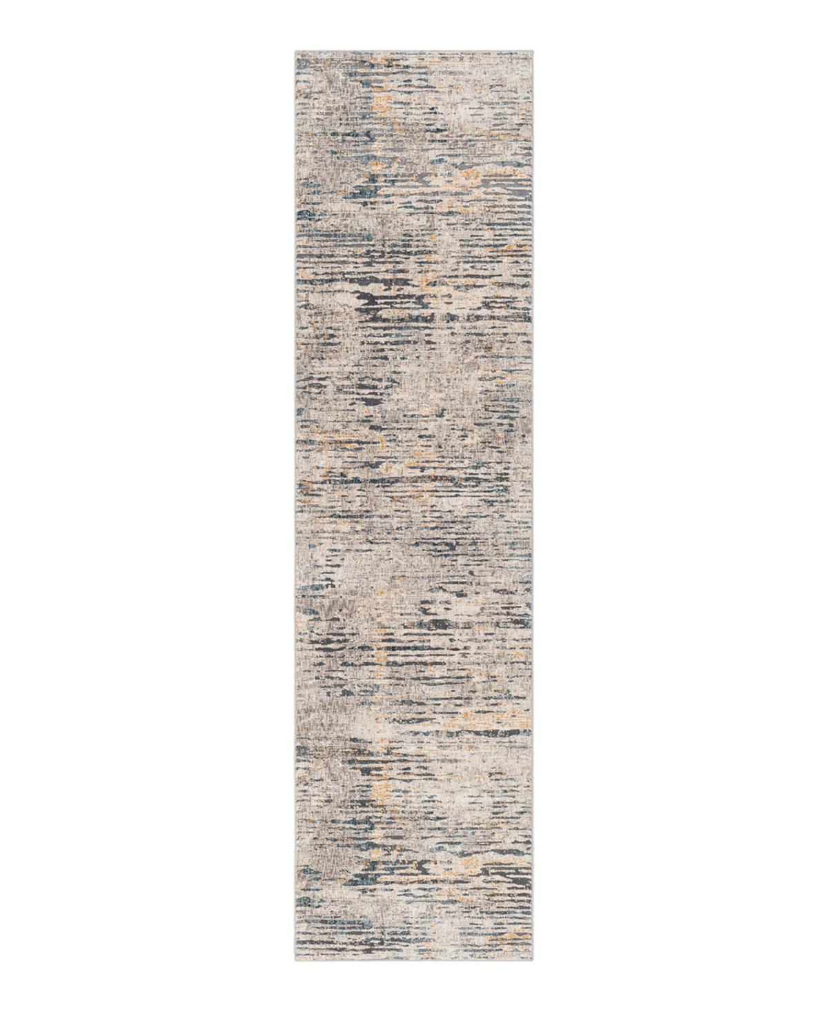 Shop Surya Cardiff Cdf-2301 2'7x10' Runner Area Rug In Silver