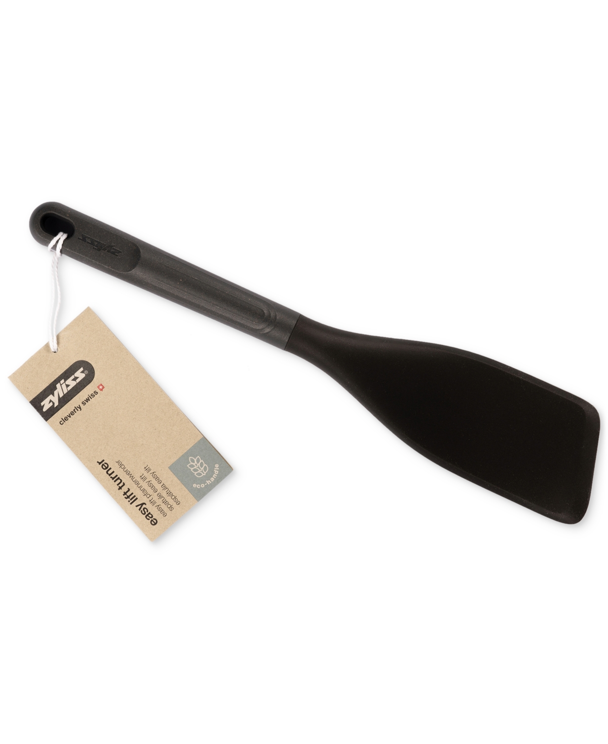 Zyliss Easy Lift Silicone-edge Flexible Turner In Dk Gry