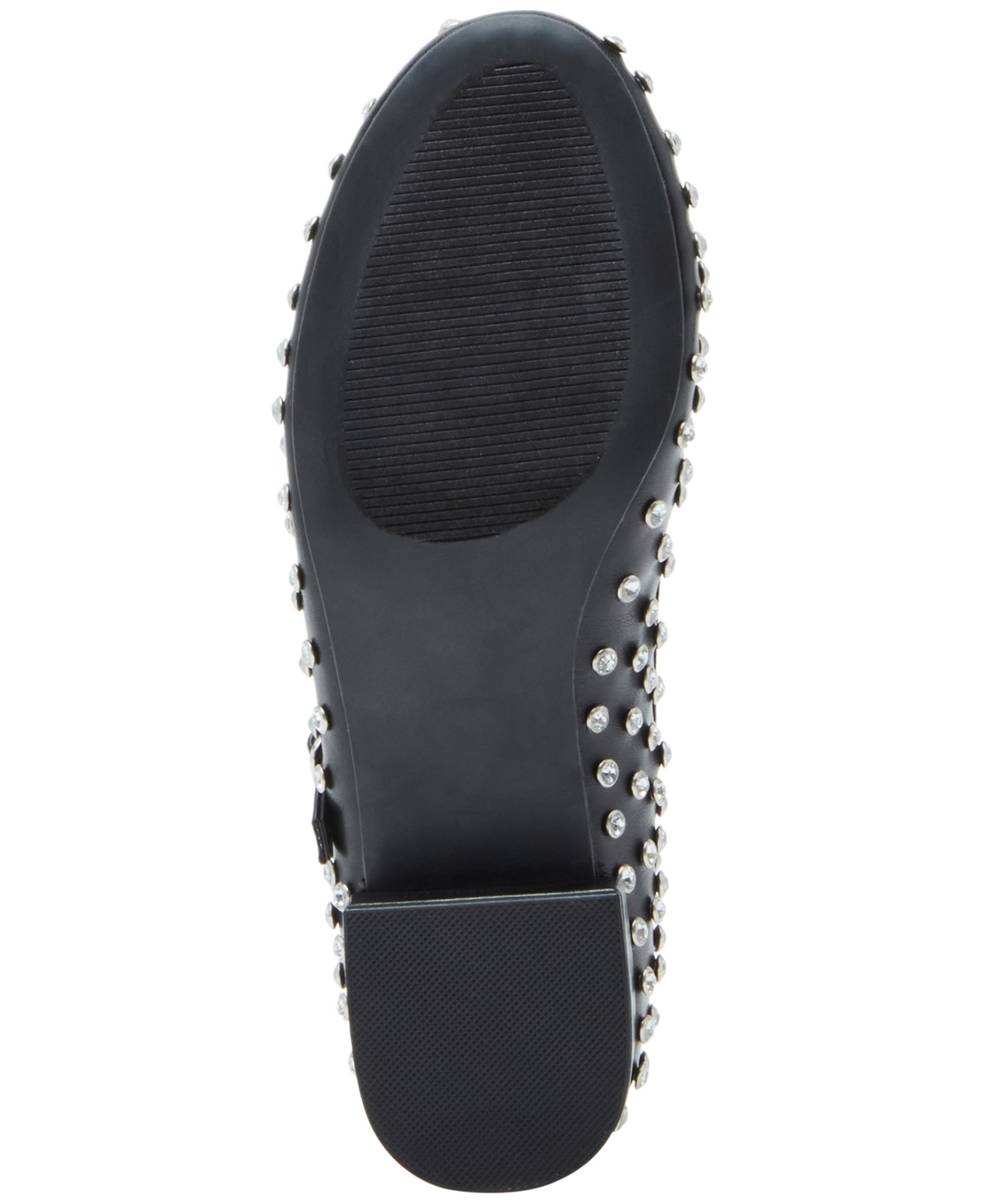 Madden Girl Tutuu-r Block-Heel Mary Jane Flats -Rhinestone