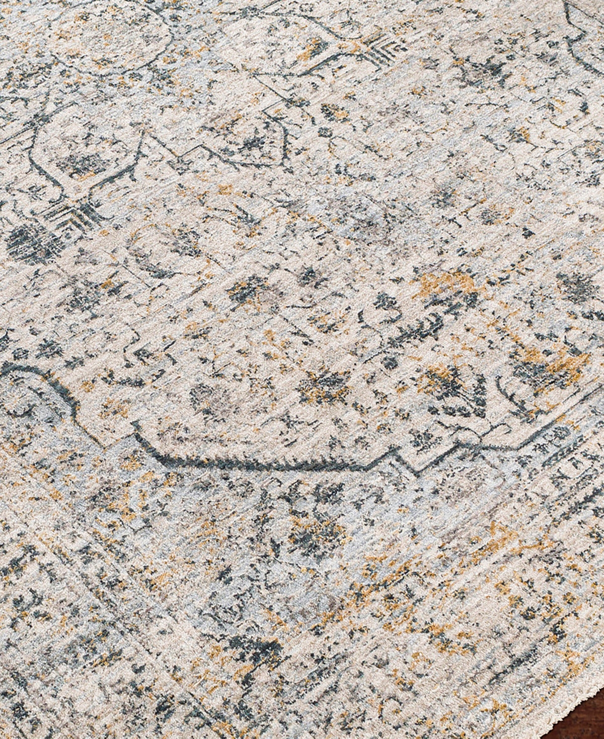 Livabliss Laila Laa-2310 Area Rug - Gray- Teal