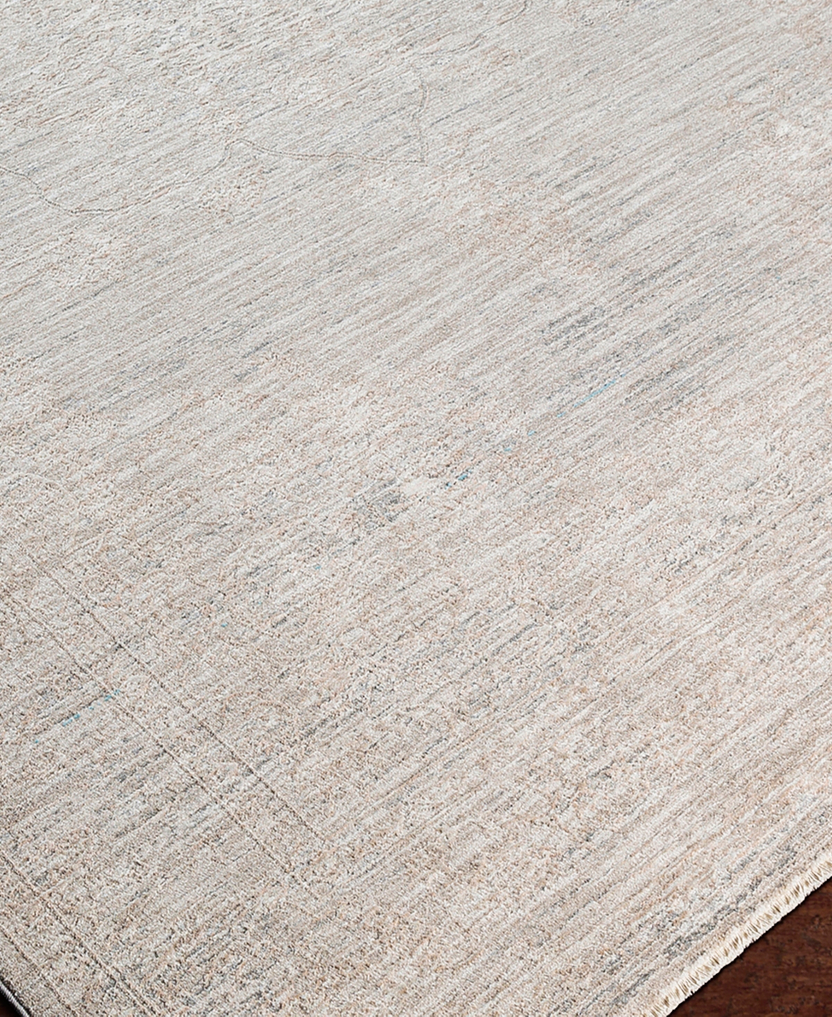 Surya Laila Laa-2301 6'7x6'7 Round Area Rug In Gray-taupe