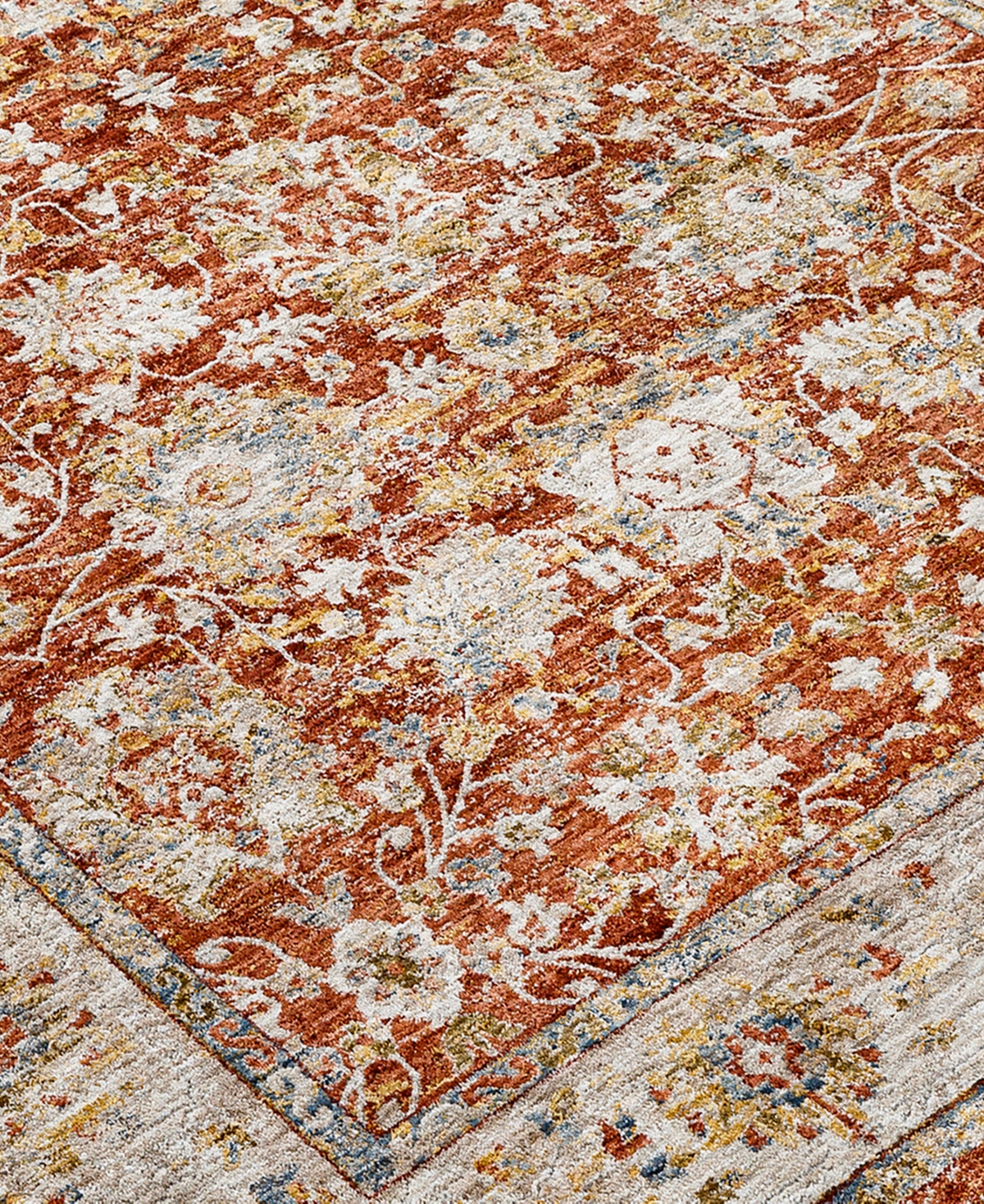 Surya Mona Lisa Mni-2313 7'10x10'3 Area Rug In Rust