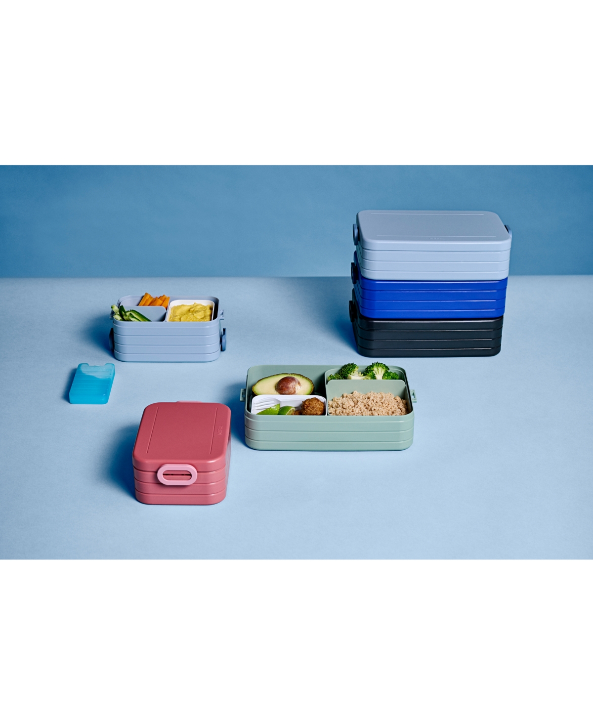 Shop Mepal Bento 1pc. Midi Lunch Box In Pink