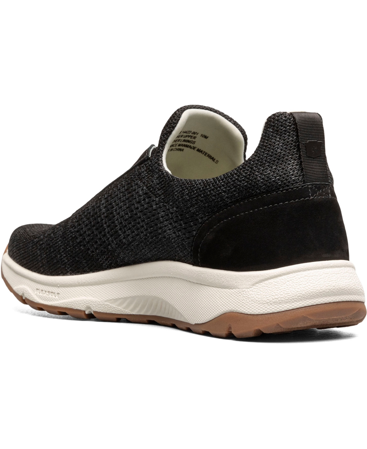 Florsheim Men's Satellite Knit Elastic Lace Slip On Sneaker