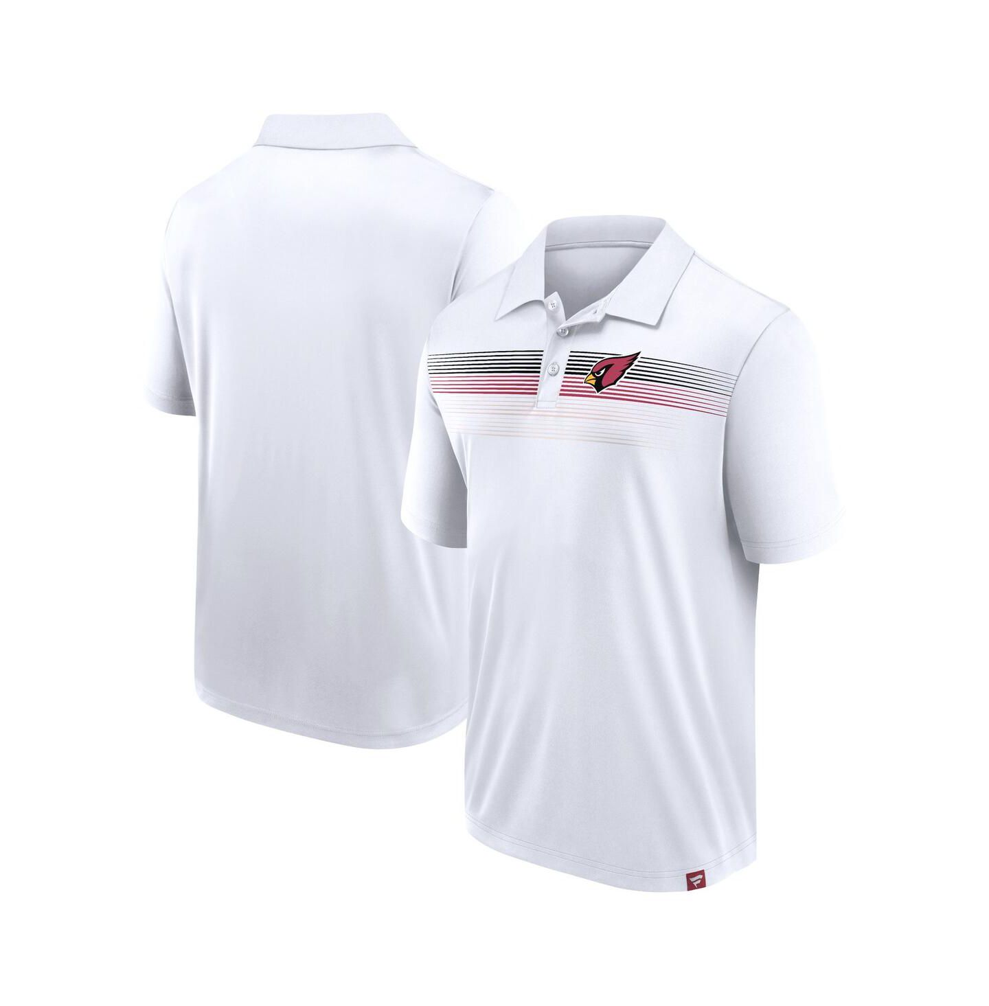 Мужской топ Fanatics Branded White New York Giants Victory For Us Interlock Polo — фото 1