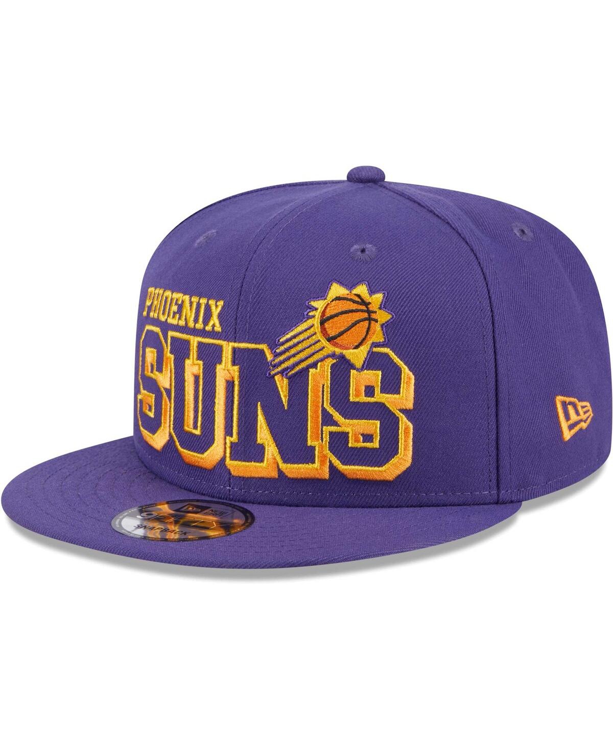 New Era Purple Phoenix Suns Gameday 59fifty Snapback Hat In Purple