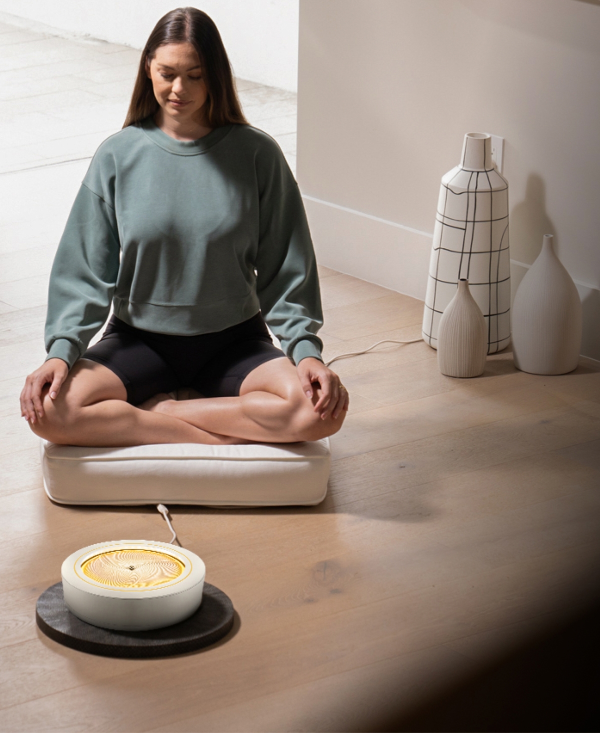 Homedics 11" Drift Sandscape In Cream
