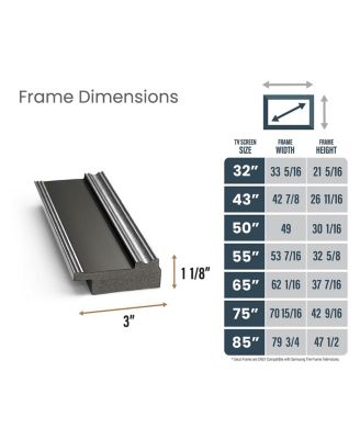 32" Frame For Samsung The Frame TV 2021-2025