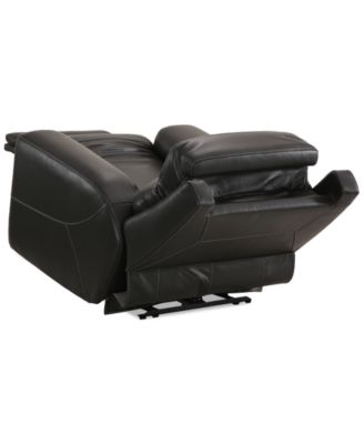 Varsani 40&amp;quot; Zero Gravity Leather Recliner, Created for Macy&#39;s