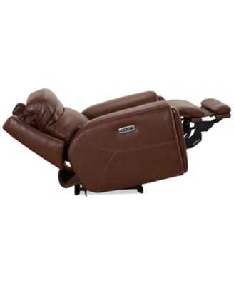 Varsani 40" Zero Gravity Leather Recliner, Created for Macy's