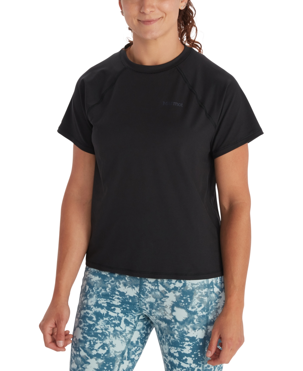 Shop Marmot Women's Windridge T-shirt In Black