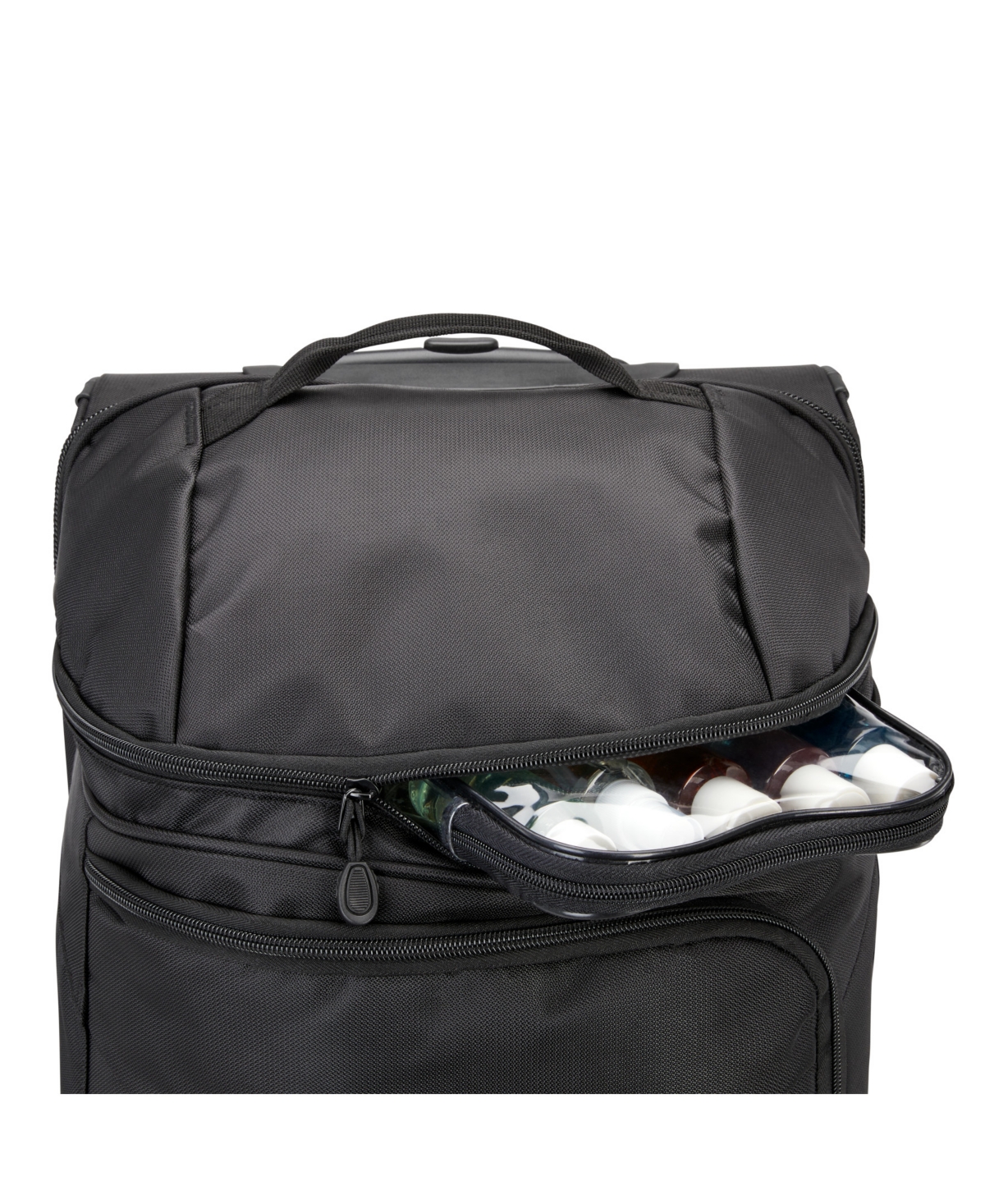 High Sierra Large Wheeled Duffel In Black