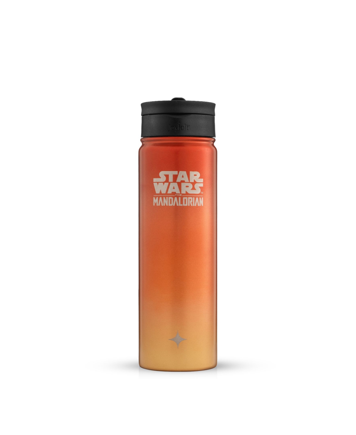 Joyjolt Star Wars The Mandalorian Destinations Collection Tatooine Vacuum Insulated Water In Orange